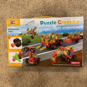 New! Puzzle Creative Building Blocks